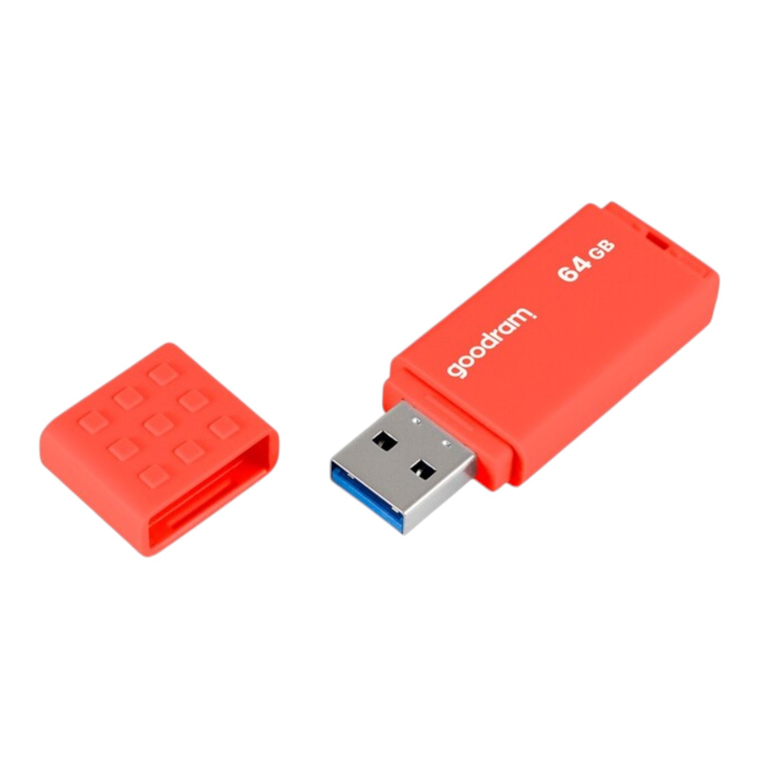 Флеш-пам'ять USB 64Gb USB3.2 GOODRAM UME3 Orange (UME3-0640O0R11) NEW 00-00013779